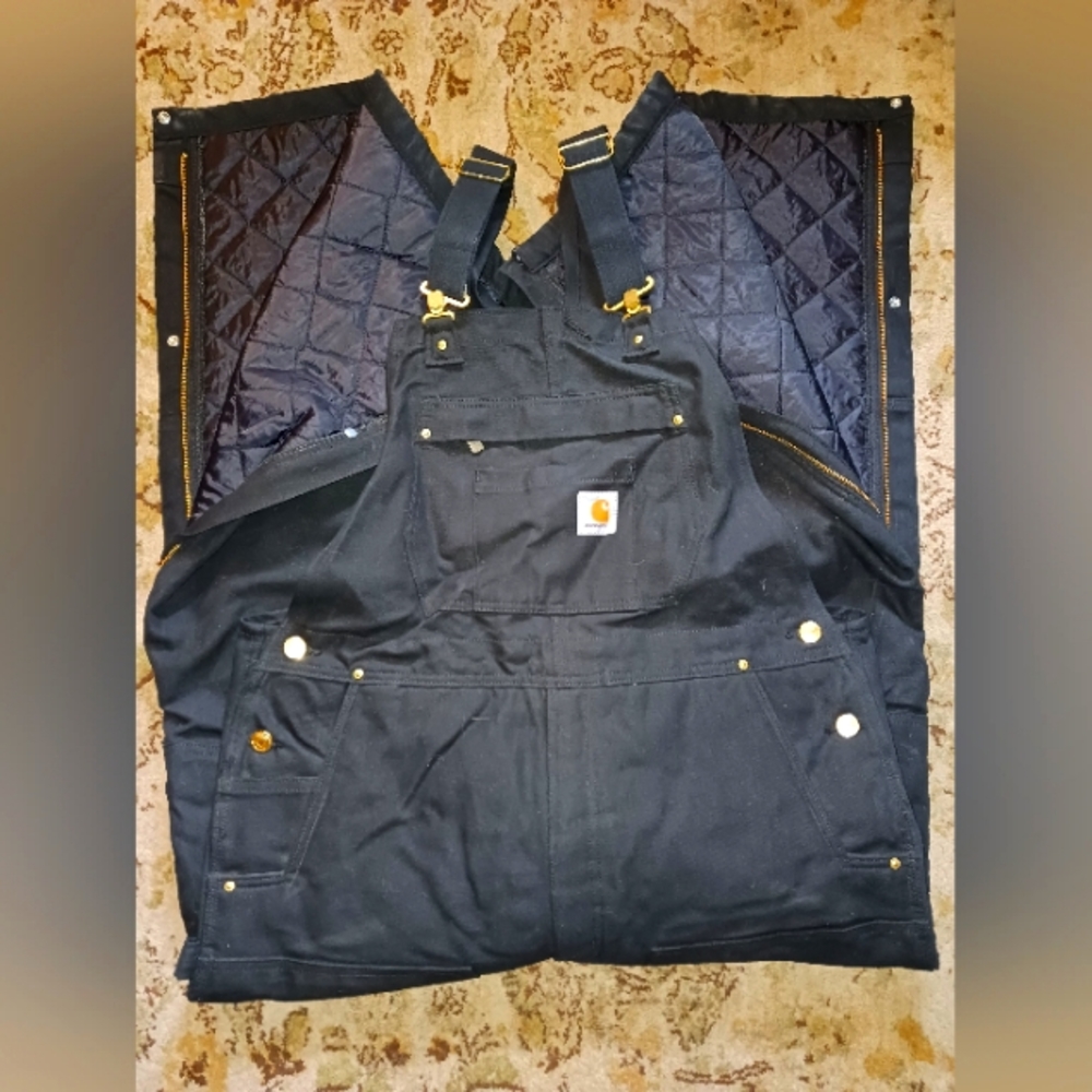 Carhartt insulated bibs